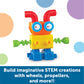 Learning Resources 1-2-3 Build It Robot Factory