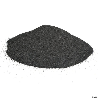 Fun Express Black Bulk Sand - 5Lb Refill Kit - Sand Crafts for Kids