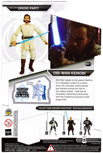 Star Wars Legacy Collection 3 3/4" Obi-Wan Kenobi Action Figure BD13