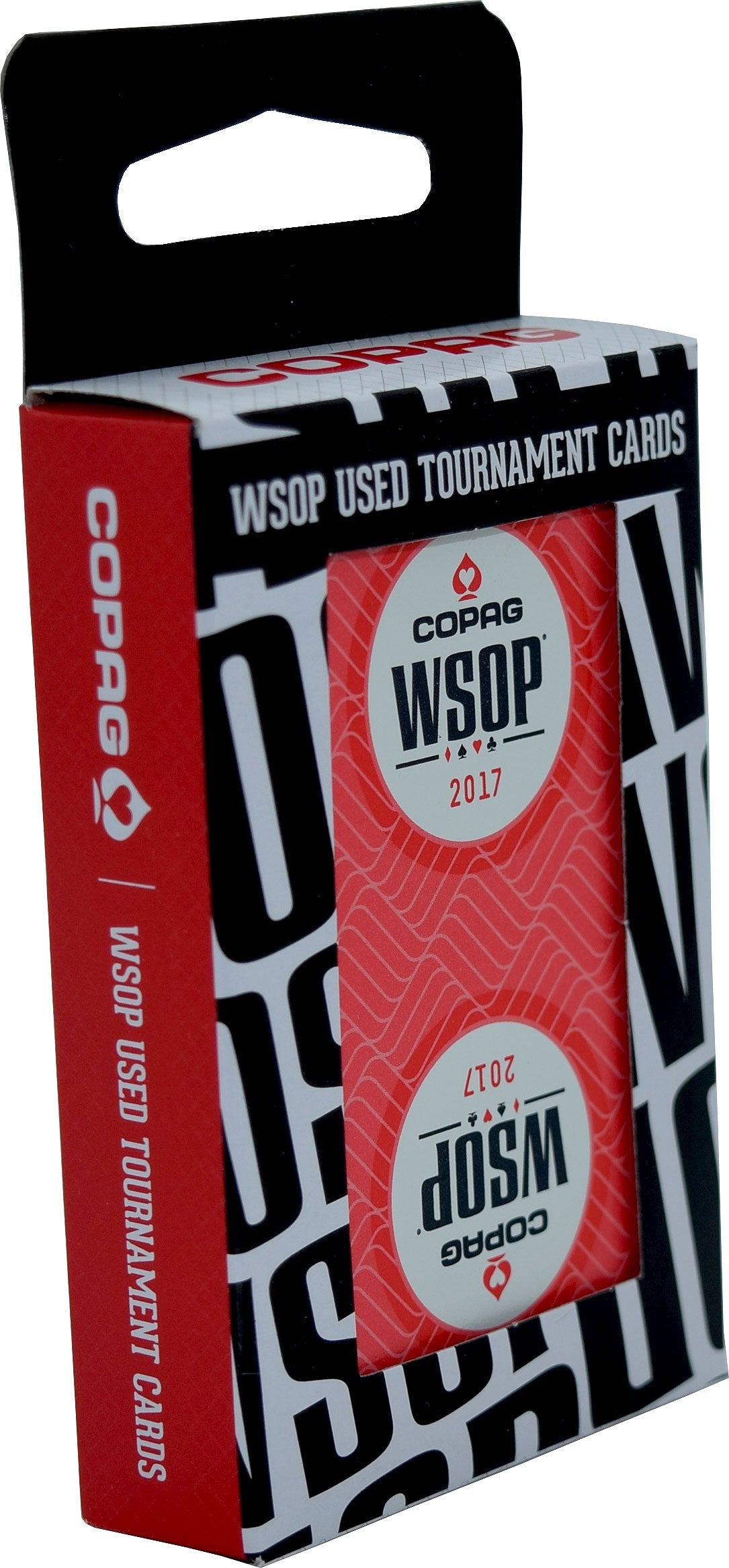 WSOP Set of 2 Authentic Decks Dealt at 2017 Used Copag Plastic Playing Cards Bridge Standard Index
