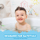 Tub Works® Bath Paint Sticks™ Bath Toy, 12 Count | Nontoxic, Washable Bathtub Paint for Kids & Toddlers | Twistable Sticks Draw Smoothly on Tub Walls