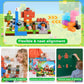 Annexfun 200 PCS Magnetic Blocks - Magnetic Building Blocks, Stacking Magnets for Kids, Sensory Toy for STEM Montessori Sensory Toys for Kids 3+ Boys