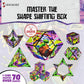 SHASHIBO Teenage Mutant Ninja Turtles Shape Shifting Box - STEM Magnetic Fidget Cube that Transforms Into Over 100 Shapes, Download Fun in Motion Toys