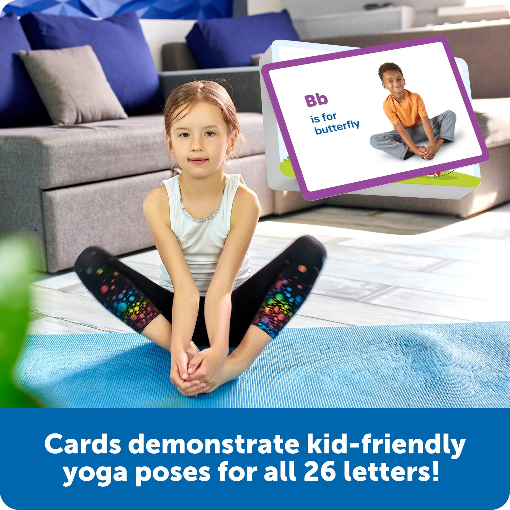 Learning Resources Alpha Pose Letter Yoga, Social Emotional Learning Activities, Emotional Regulation Tools For Kids, Kids Yoga, Toddler Flash Cards