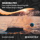 Waboba Pro Water Skipping Ball Toy, Colorful Lines