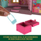 Mattel Universal Pictures’ Wicked So Popular Dorm Small Doll Playset with 3 Play Spaces & 9 Accessories, Inspired by the Movie