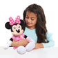 Disney Junior Mickey Mouse Funhouse Singing Fun Minnie Mouse 13 Inch Lights and Sounds Feature Feature Plush, Sings Bowtoons Theme Song, Kids Toys