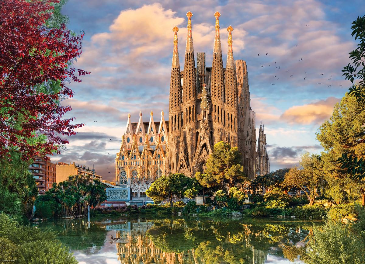 EuroGraphics Sagrada Familia, Barcelona, 1000 Piece Puzzle