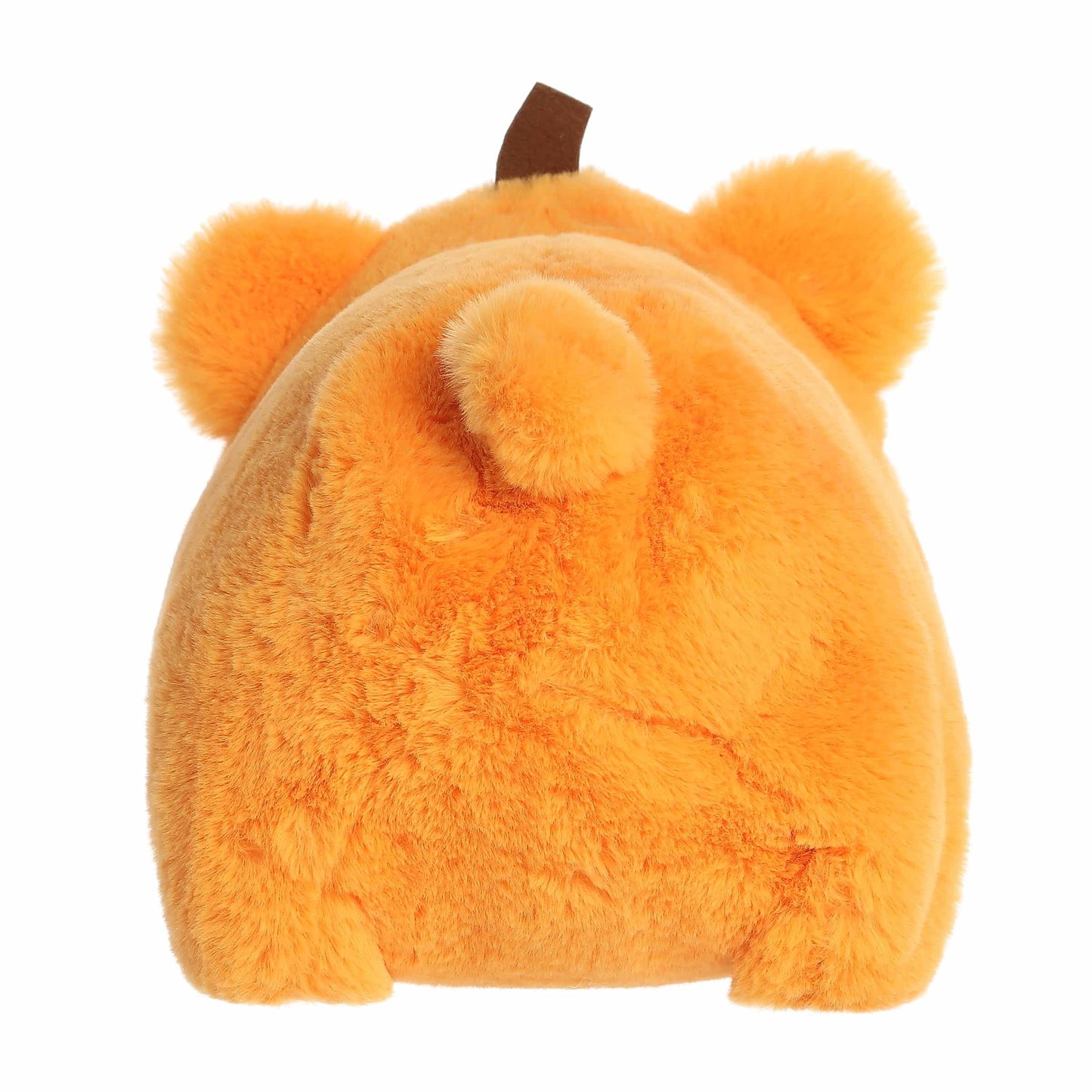 Aurora® Spooky Spudsters™ Patty Pumpkin Bear™ Stuffed Animal - Round Shape Makes for Comforting Cuddles - Perfect for Halloween Decorations and Gifts