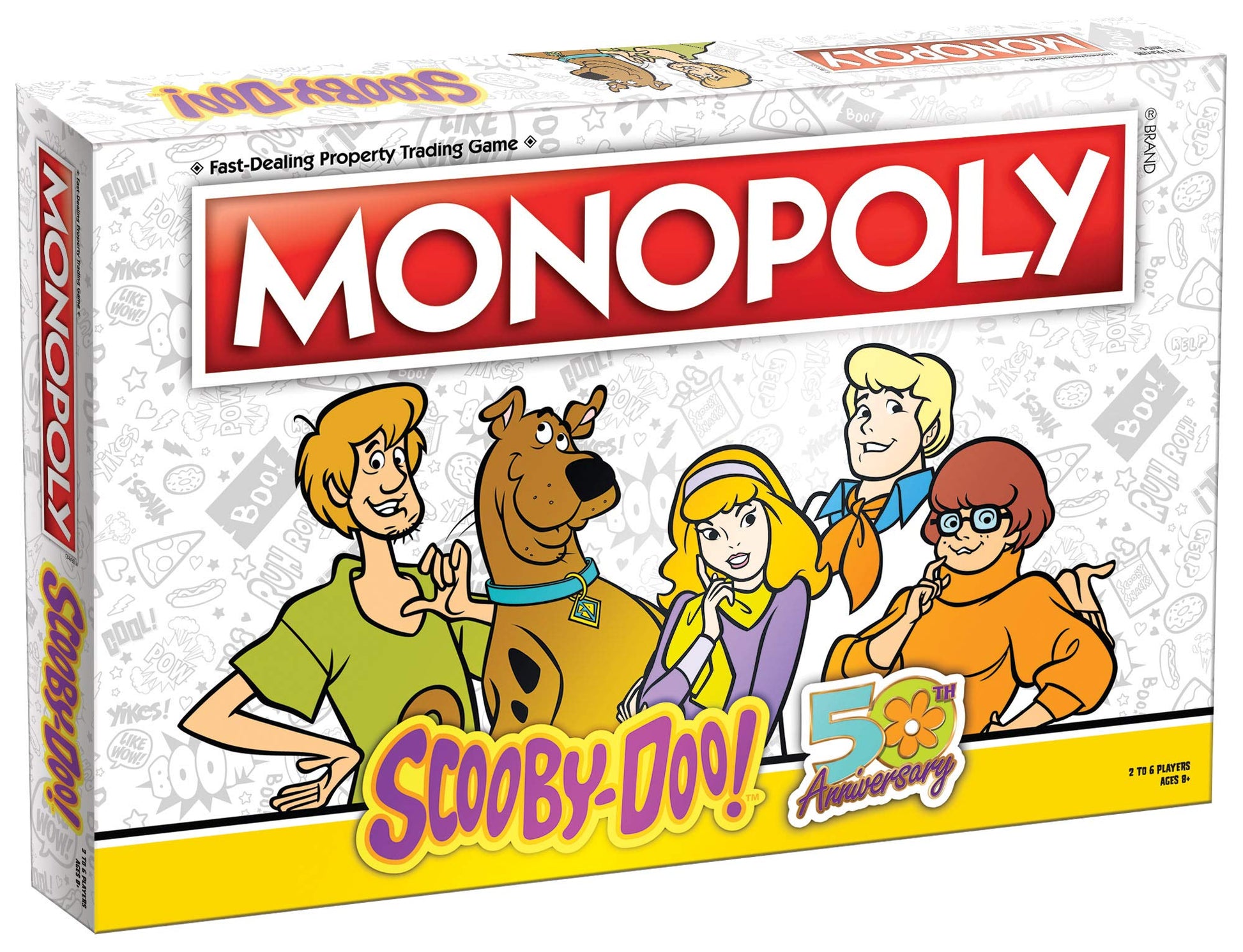 USAOPOLY Monopoly Scooby-Doo! Board Game | Official Merchandise Based on the Popular Cartoon | Classic Monopoly Game Featuring Characters
