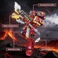 HIGH GODO Holy Angel Mech Robot Transforming Building Blocks Set for Adults, Warrior Justice Hero Mech Model Building Kit, Cool Creative Robots Toys