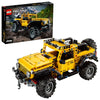 LEGO Technic Jeep Wrangler 4x4 Toy Car 42122 Model Building Kit - All Terrain Off Roader SUV Set, Authentic and Functional Design, STEM Birthday Gift