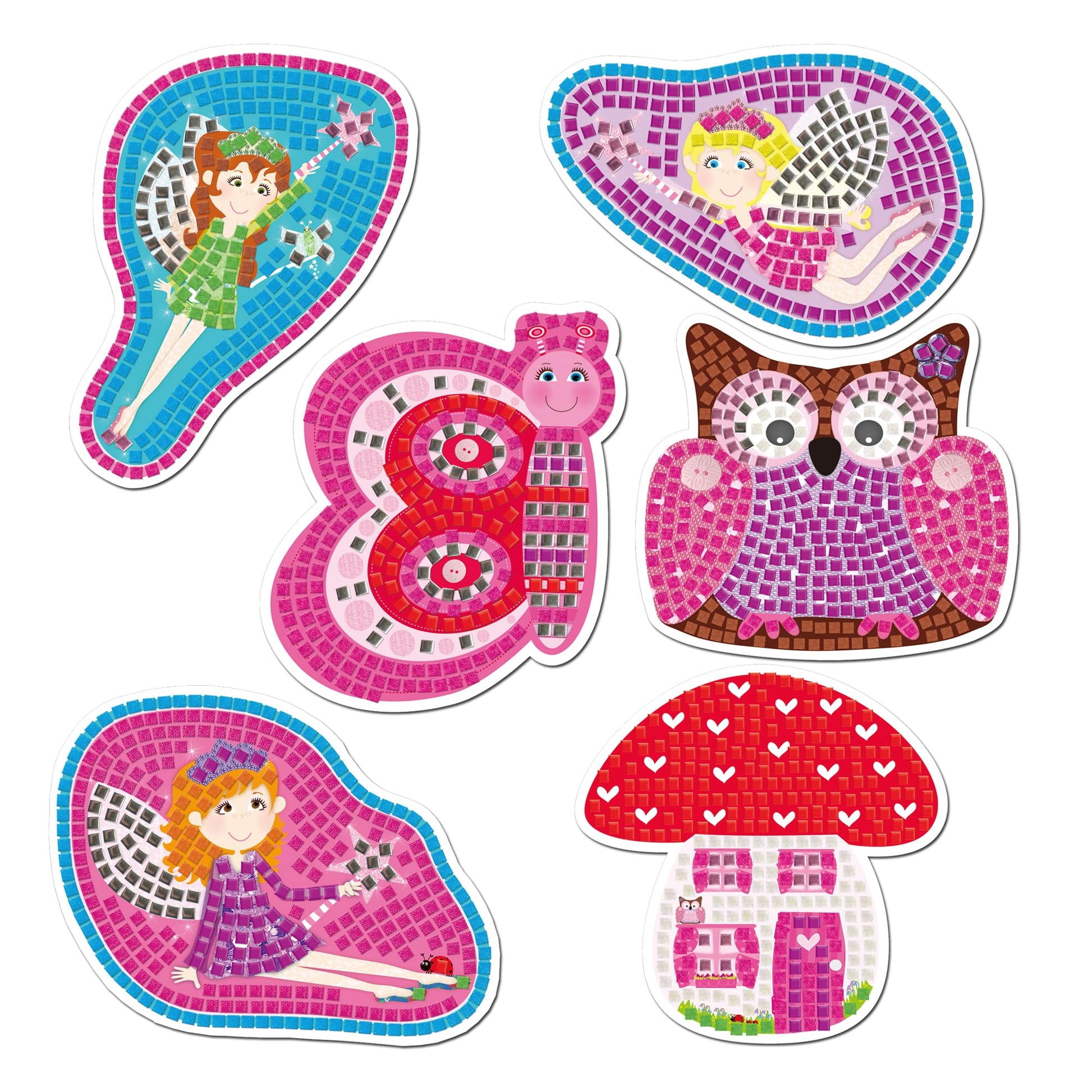 Galt Toys, Fairy Sparkle Mosaics Kit