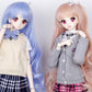 Wigs Only 8-9 inch 1/3 BJD Wig Doll Hair SD DZ DD DOD Wig (Flesh Pink)