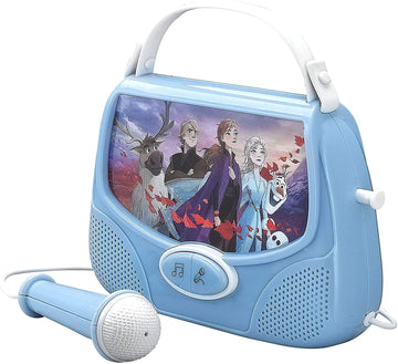 Frozen II Disney Sing Along Boombox Connect MP3, Microphone