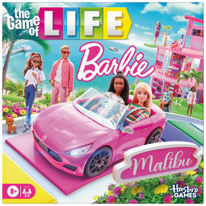 Hasbro Games The Game of Life: Barbie Edition Board Game | Ages 8+ | 2 to 4 Players | Fun Family Games for Kids and Adults | Kids Gifts (Amazon