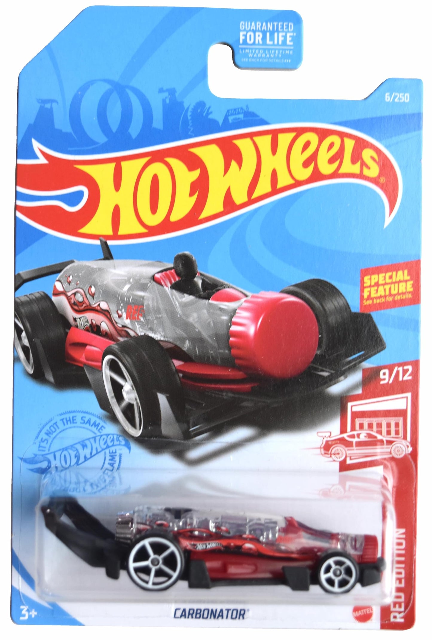 Hot Wheels Carbonator, Red Edition 9/12 [red/Black] 6/250
