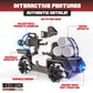 Force1 Officially Licensed Skibidi Toilet Toy Cameraman Figure PDLT Tank RC Truck- Parasite Disabler Tank Remote Control Car, Rechargeable RC Car