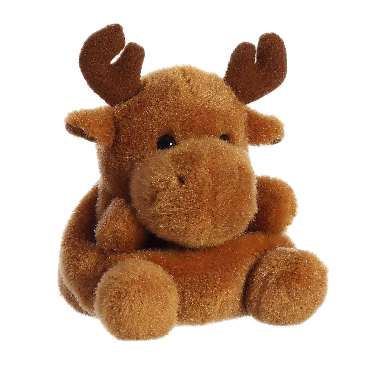 Aurora Palm Pals 4.5" Cinnamon Moose Adorable Plush