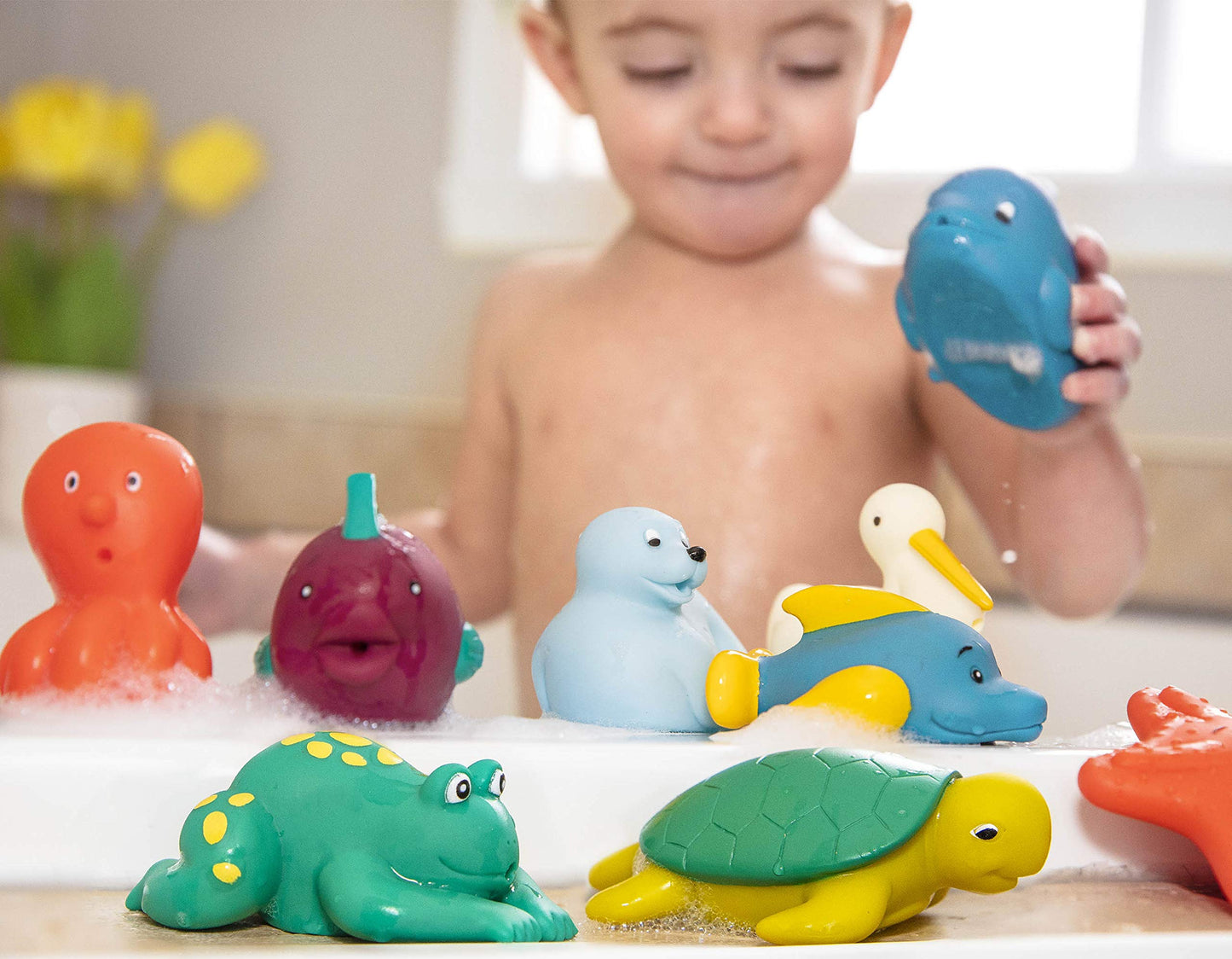 9 Animal Squirters for Tub or Pool, Watersand