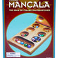 Pressman Mancala Board Game | Fun Classic Table for Adults & Kids | Includes 48 Glass Mancala Stones and Wood Hinged Playing Board | 2 Players, Ages