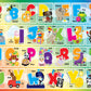 Masterpieces 24 Piece Sing-A-Long Alphabet Sound Floor Puzzle For Kids 18"x24"