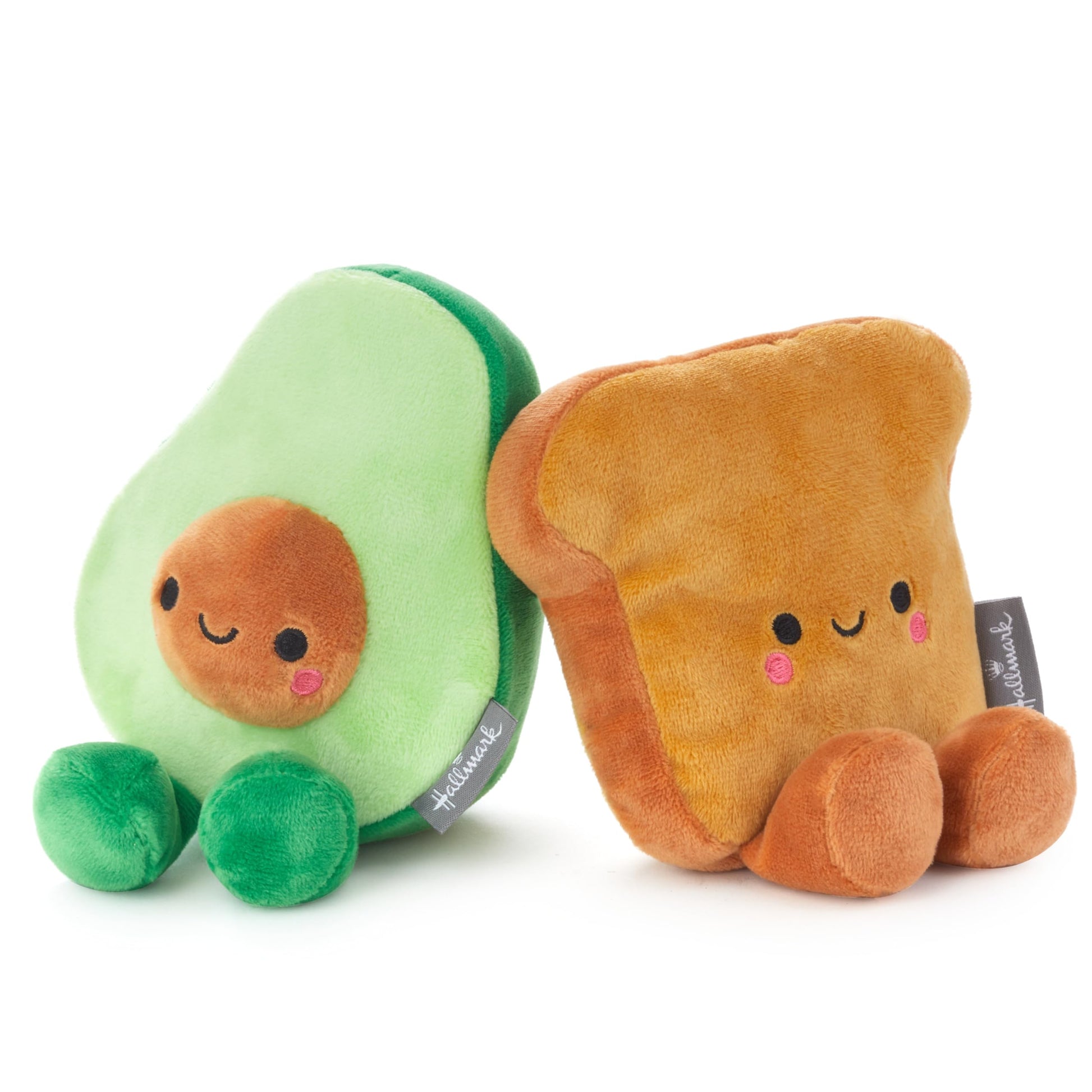 Hallmark Better Together Magnetic Plush (Avocado and Toast) 5" Stuffed Toys, Easter Gifts for Kids