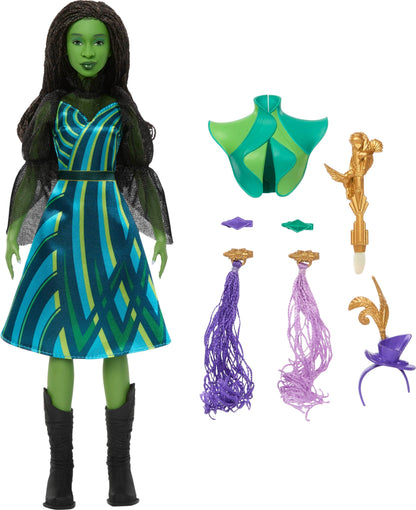 Mattel Universal Pictures’ Wicked Get Ready with Elphaba Doll Set