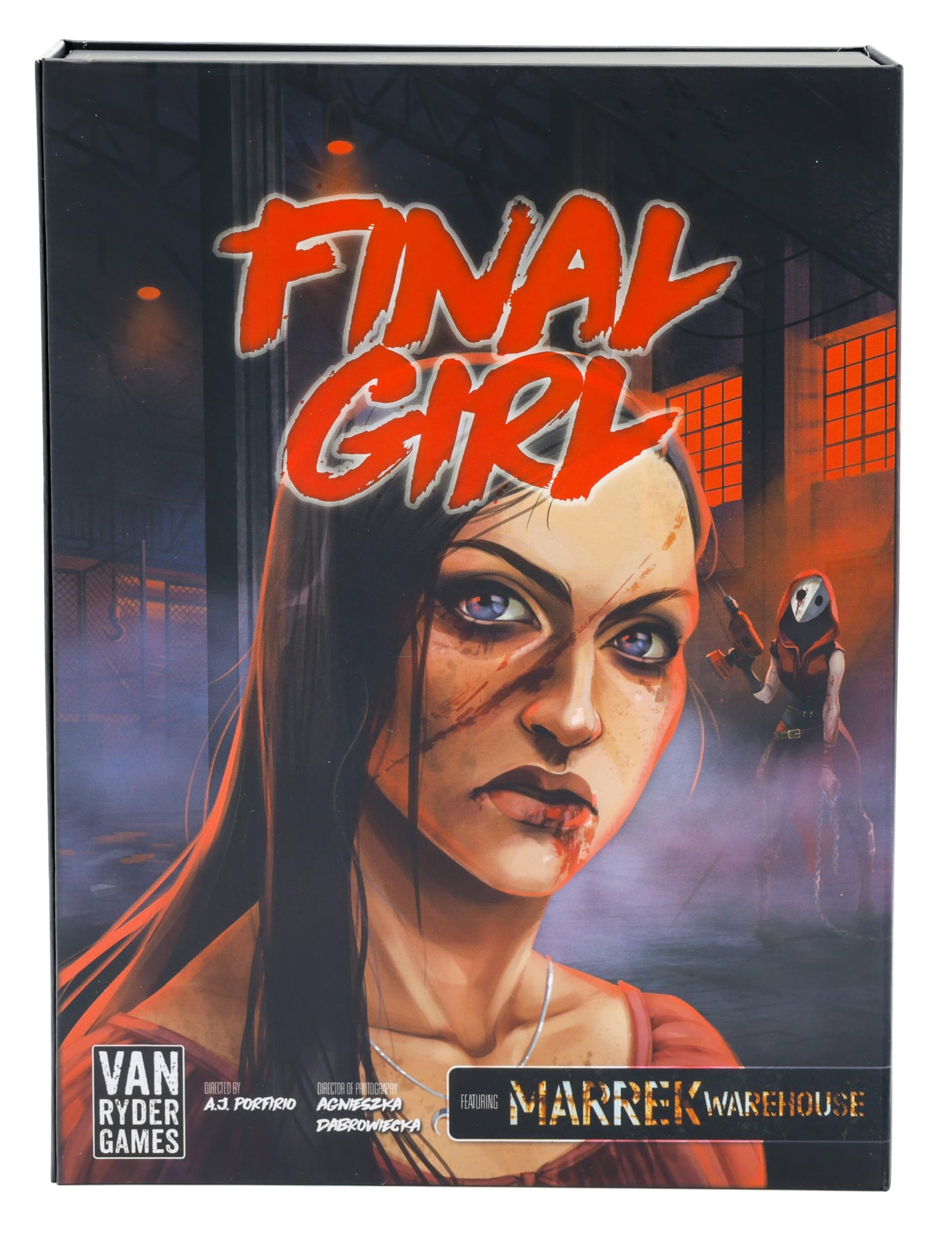 Van Ryder Games - Horror Board Game - Final Girl - The Marrek Murders - Feature Film Box - Core Box Required - 1 Player - 20-60 Minutes Gameplay