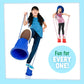 Just Jump It EZ Can Steppers Kids Stilts, Balance Stepping Stones for Kids, Walking Platform Stilt Sensory Stomper Toy for Children