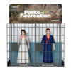 Super7 Parks and Recreation Ron and Tammy 2 Wedding Night - (2-Pack) 3.75" Parks and Rec Action Figures with Accessory Classic TV Show Collectibles
