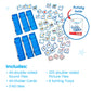 hand2mind Sort that Sound Activity Set, Phonemic Awareness, ESL Teaching Materials, Science of Reading Manipulatives, Letter Sounds for Kindergarten