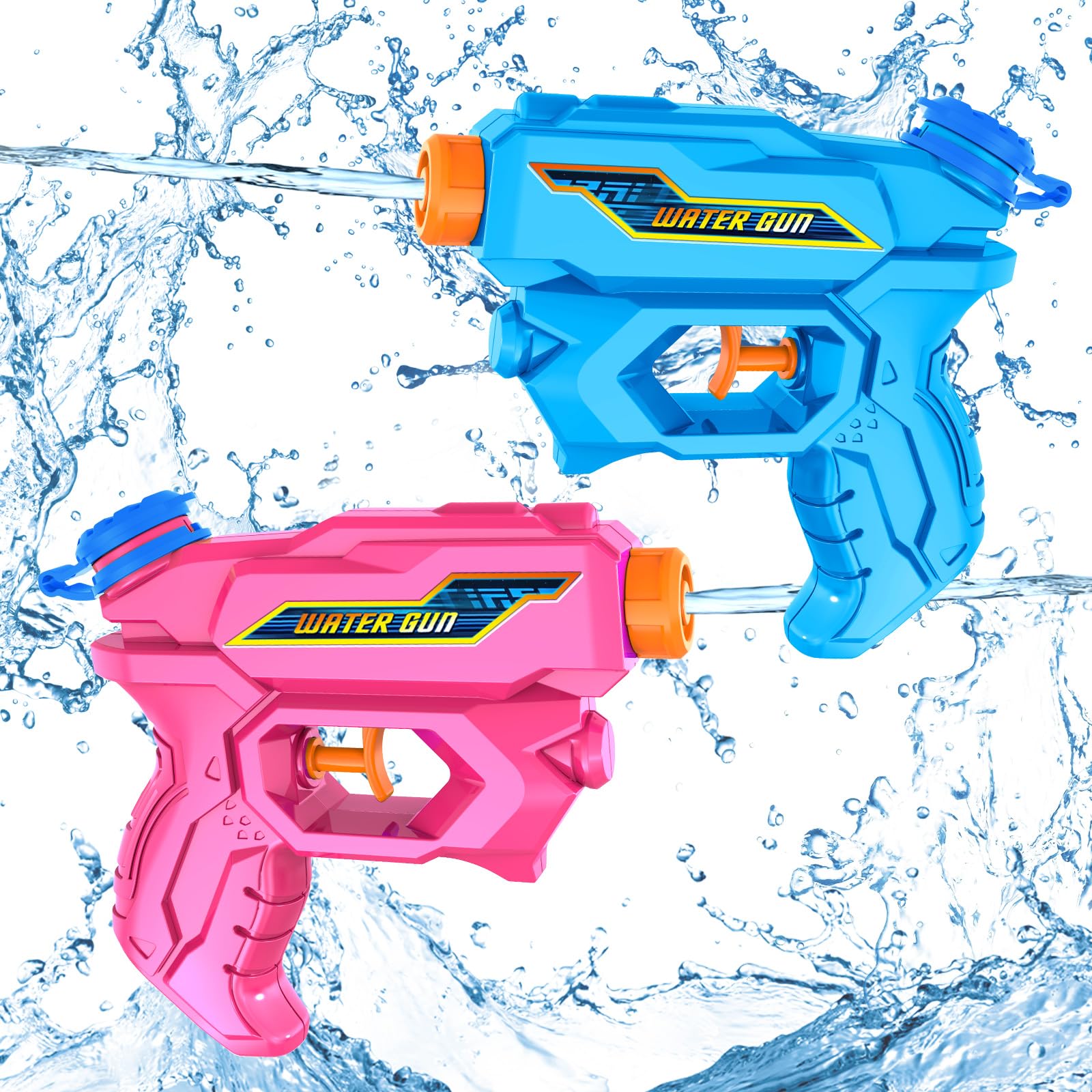 Water Gun Mini Squirt Guns, Water Guns for Kids Adults Water Pistol Small Water Blaster for Boys Girls Toddlers, Summer Toys for Outdoor Ages 2-4