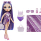 Rainbow High Swim & Style Violet, Purple 11" Fashion Doll with Shimmery Wrap to Style 10+ Ways, Removable Swimsuit, Sandals, Fun Play Accessories