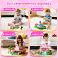 Uneviesyka Magnetic Blocks,100 PCS Magnetic Building Blocks Set STEM Montessori Sensory Educational Construction Cubes Toys,Christmas Birthday Easter
