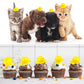 Mini Yellow Construction Hat Plastic Mini Construction Party Toy