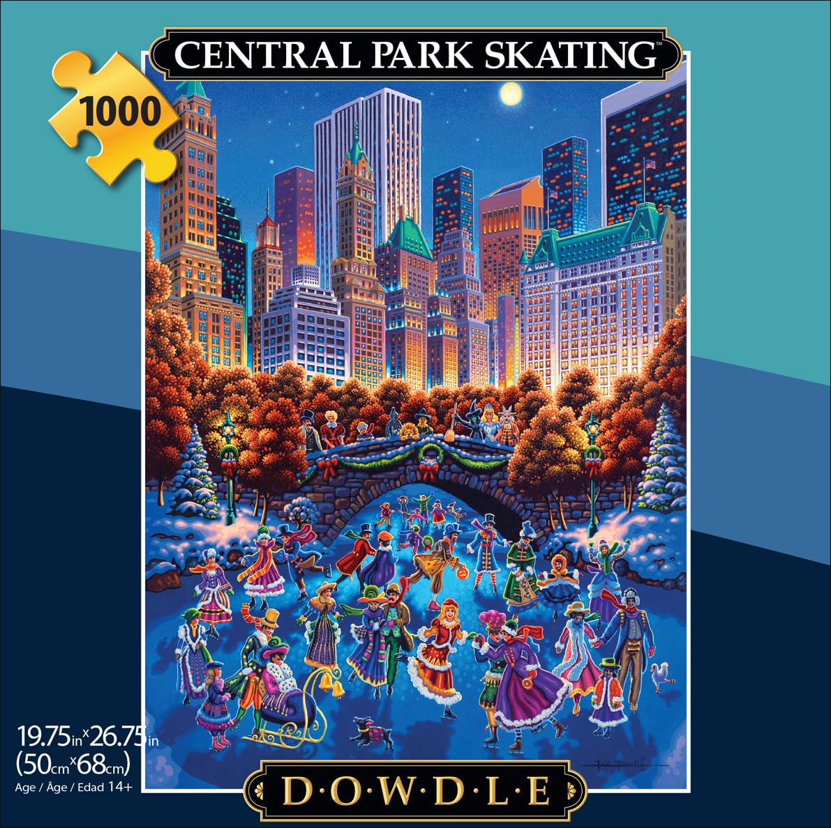 Buffalo Games - Eric Dowdle Central Park Skating - 1000 Piece Puzzle