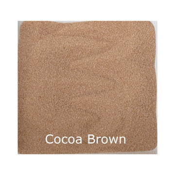 Activa Cocoa Brown Scenic Colored Sand, 25lb (11.3kg) | Vibrant, Fine Grain Colorfast Sand for Arts & Crafts