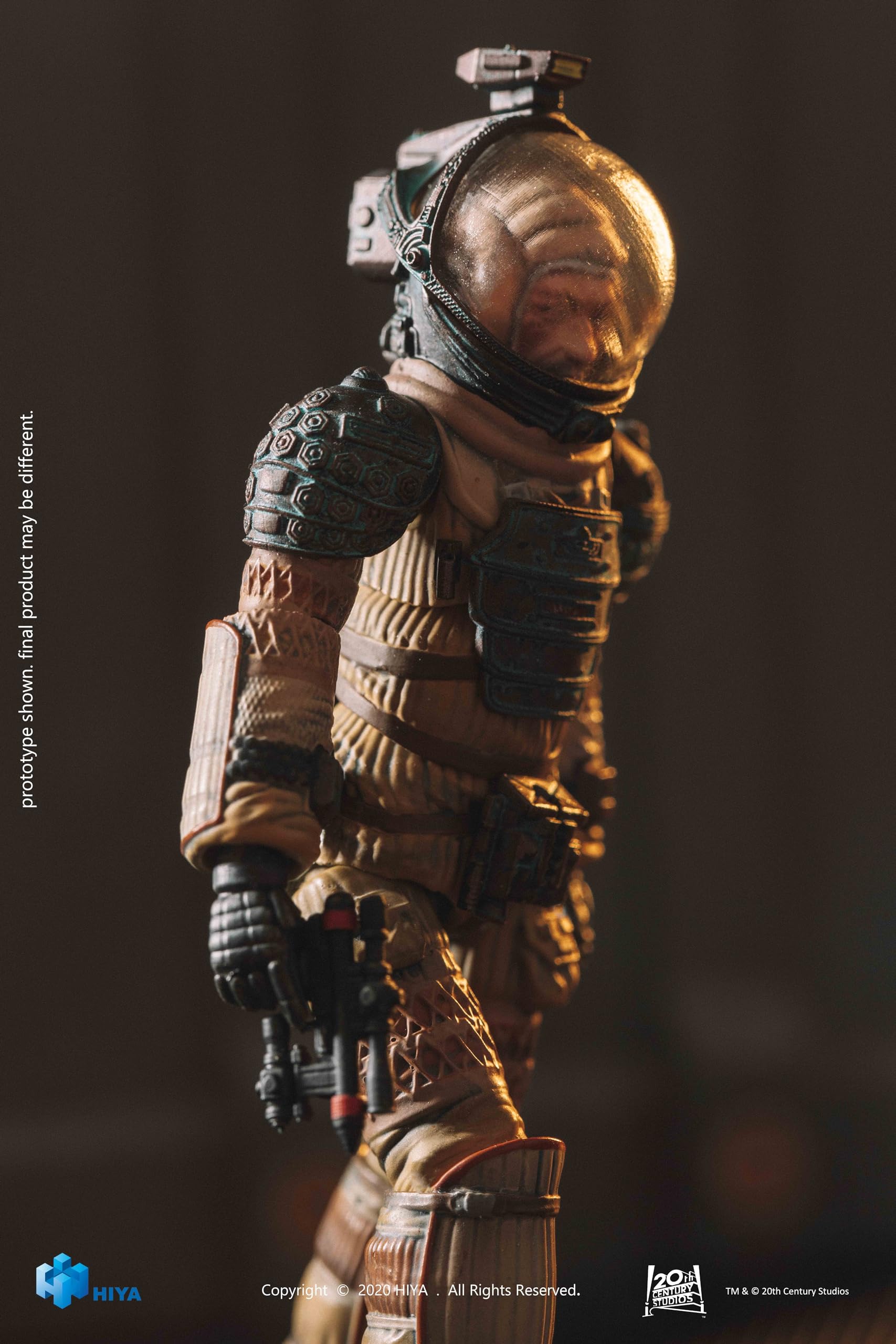 Hiya Toys Exquisite Mini Series 1/18 Scale 4 Inch Alien Kane in Spacesuit Action Figure
