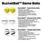 BucketBall | Giant Yard Pong Edition Combo Pack | Best Beach, Pool, Yard, Camping, Tailgate, BBQ, Lawn, Water, Indoor, Outdoor Game