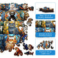 Cat Wooden Puzzles for Adults 180 Pieces, Stained Glass Puzzle,Colorful Kitty Kitten Collage, Hard Difficult Impossible Challenging Jigsaw Puzzles