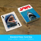 Aquarius Jaws Playing Cards Standard Size - Themed Novelty Deck with 52 Unique Shark Designs - Collectible Merchandise Gift for Teens and Adults