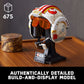 LEGO Star Wars Luke Skywalker Red 5 Helmet for Adults 75327, Buildable Display Model, Collectible Decor for Home or Office, Great Birthday for