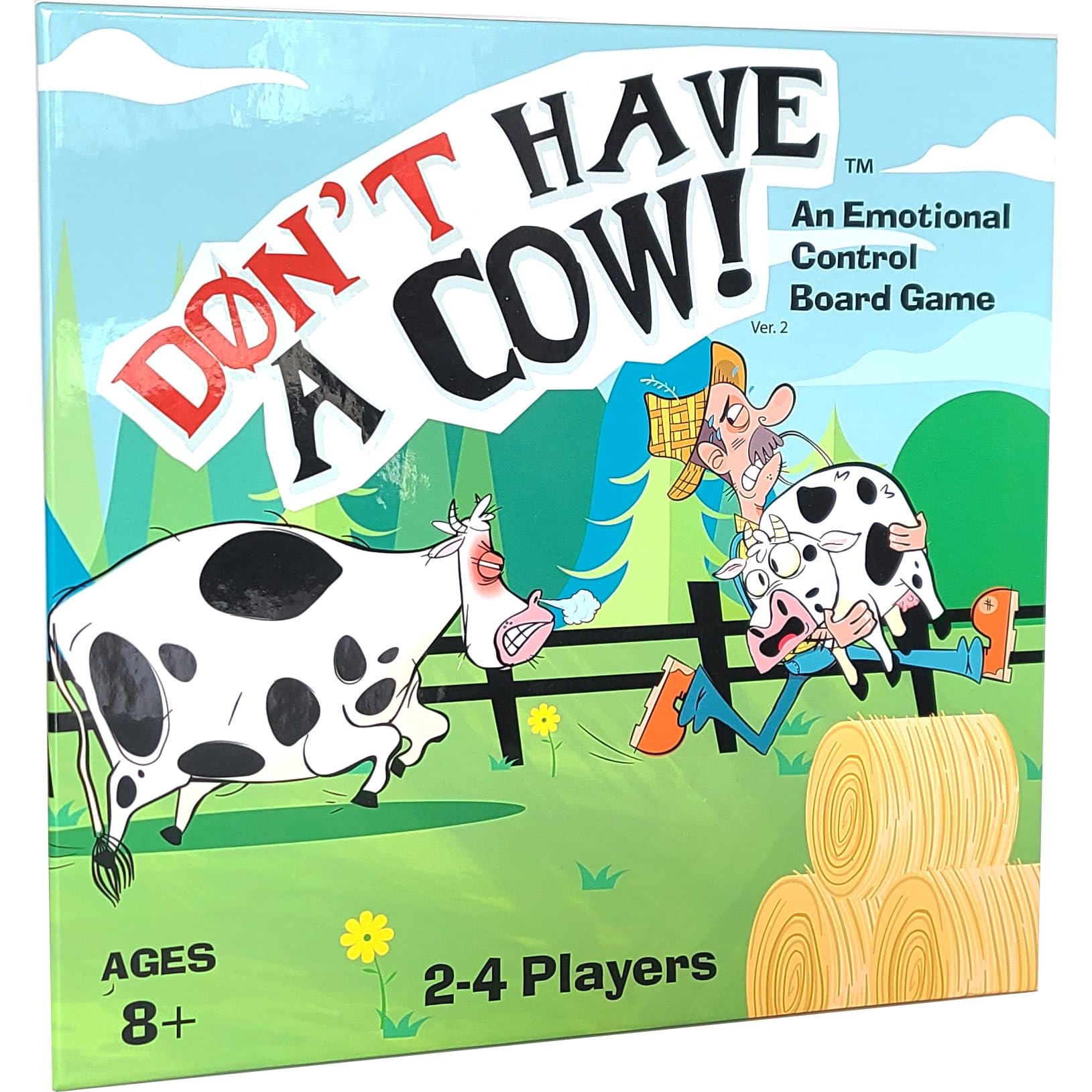 Don't Have a Cow A CBT Therapy Game for Kids from the Creator of Don't Go Bananas - Play Therapy Toys, Counseling Games - Version 2