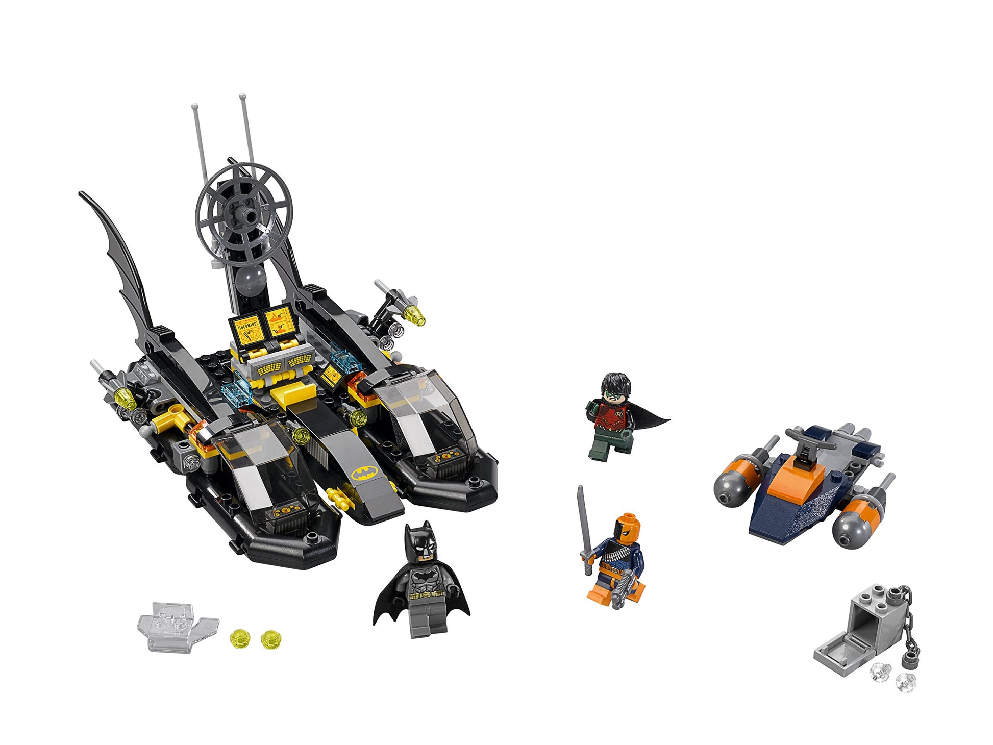 LEGO Super Heroes 76034 The Batboat Harbor Pursuit Building Kit