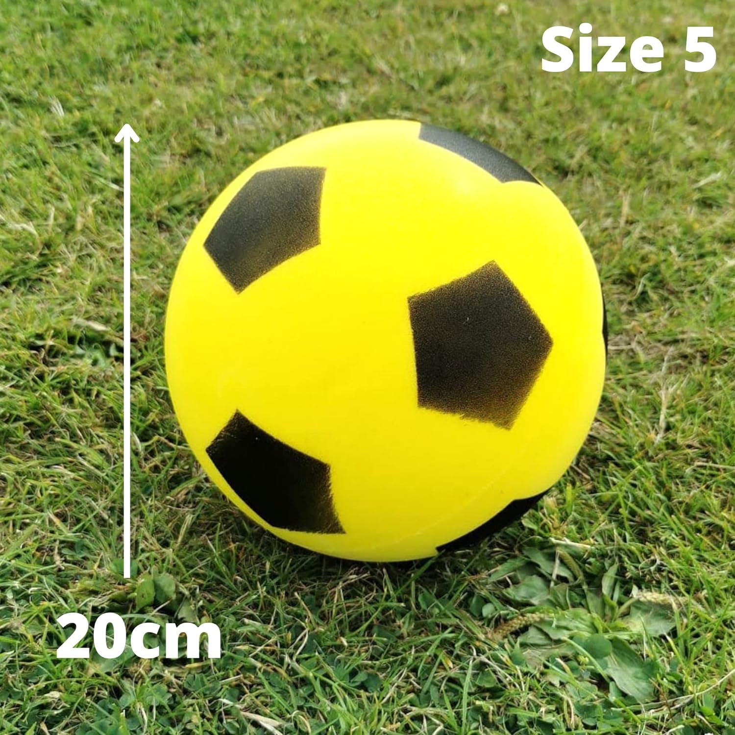 AEEPOTOL 20CM Foam Football - Yellow