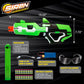 Siren Blasters Blink Motorized Rapid-Fire Ultra Long Range Foam Dart Blaster, Single Shot, Burst or Fully Auto Flywheel Launcher,190 Ft Range, 200