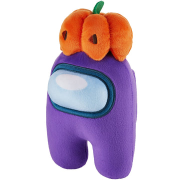 P.M.I. Among Us Plush Buddies | 8-Inch-Tall Plushie Collectibles | Playable Kids' Toys | Licensed Plush (Purple Punkin)