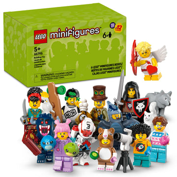 LEGO Minifigures Series 27 6 Pack - Multipack of Collectible Figures for Kids, Boys and Girls, Ages 5+ - Mystery Blind Box of 12 Possible Minifigures