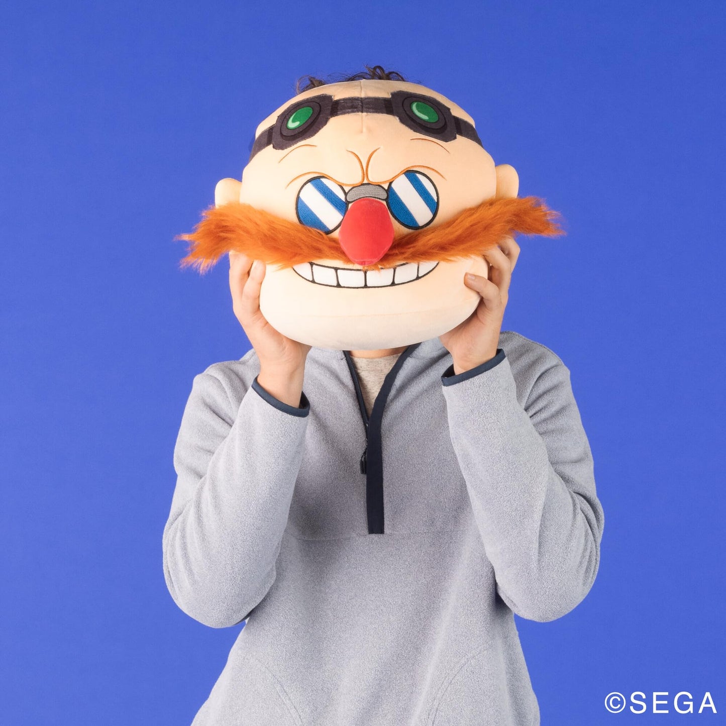 Club Mocchi-Mocchi- Sonic The Hedgehog Plushies - Doctor Eggman Plush - Collectible Squishy Plush Toys and Sonic Stuffed Animals - Gaming Room Decor
